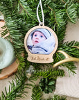 Weihnachtskugel mit Foto - Suzu Papers