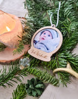 Weihnachtskugel mit Foto - Suzu Papers