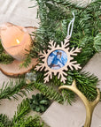Weihnachtskugel mit Foto - Suzu Papers
