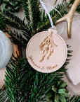 Weihnachtskugel mit Namen - Weihnachtsgeschenk für Freundin - Suzu Papers