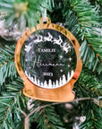 Weihnachtskugel modern für die Familie - Suzu Papers