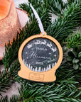 Weihnachtskugel modern für die Familie - Suzu Papers