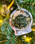 Weihnachtskugel modern für die Familie - Suzu Papers