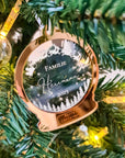 Weihnachtskugel modern für die Familie - Suzu Papers