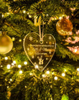 Erstes Weihnachten als Ehepaar Weihnachtskugel - Suzu Papers