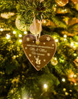 Erstes Weihnachten als Ehepaar Weihnachtskugel - Suzu Papers