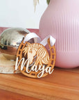 Weihnachtskugel Pferd personalisiert mit Pferdenamen - Suzu Papers