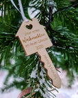 Weihnachtskugel Schlüssel - Erstes Weihnachten im neuen Haus - Suzu Papers