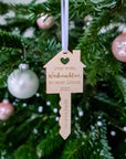 Weihnachtskugel Schlüssel - Erstes Weihnachten im neuen Haus - Suzu Papers
