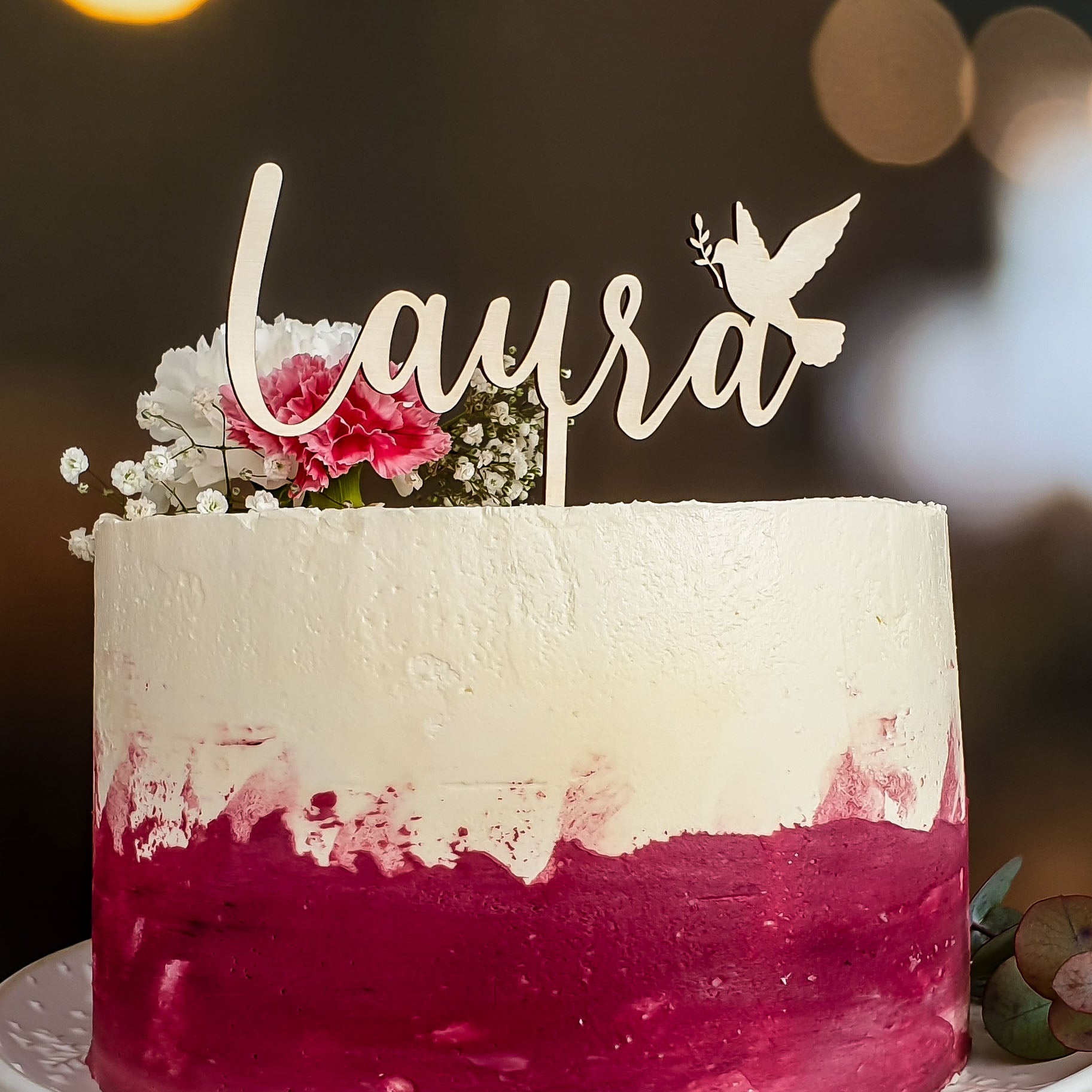 Cake Topper Name - Tortendeko Geburtstag - Suzu Papers