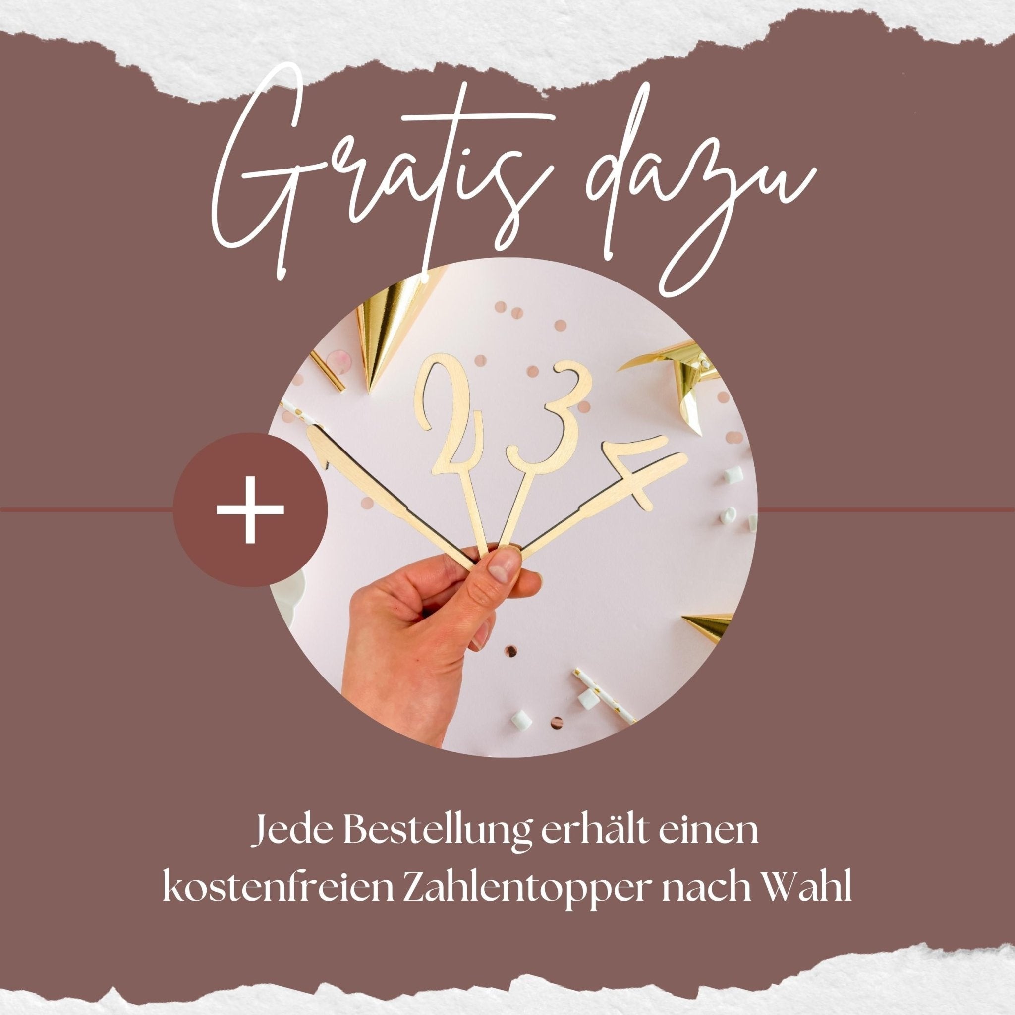 Cake Topper Name - Tortendeko Geburtstag - Suzu Papers