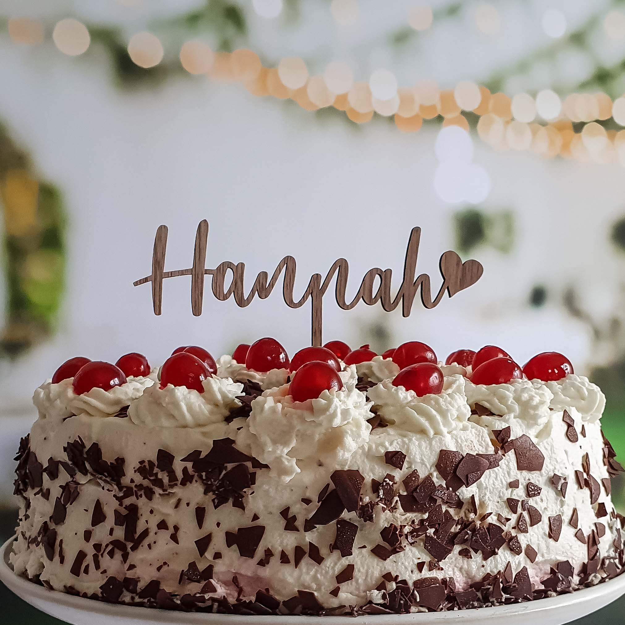 Cake Topper Name - Tortendeko Geburtstag - Suzu Papers
