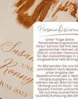 Gästebuch Hochzeit Holz personalisiert – Hochzeitsgästebuch mit Bild blanko zum Ausfüllen Fotobuch - Suzu Papers