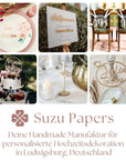 Gästebuch Hochzeit Holz personalisiert – Hochzeitsgästebuch mit Bild blanko zum Ausfüllen Fotobuch - Suzu Papers