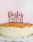 Cake Topper Bester Papa - Suzu Papers