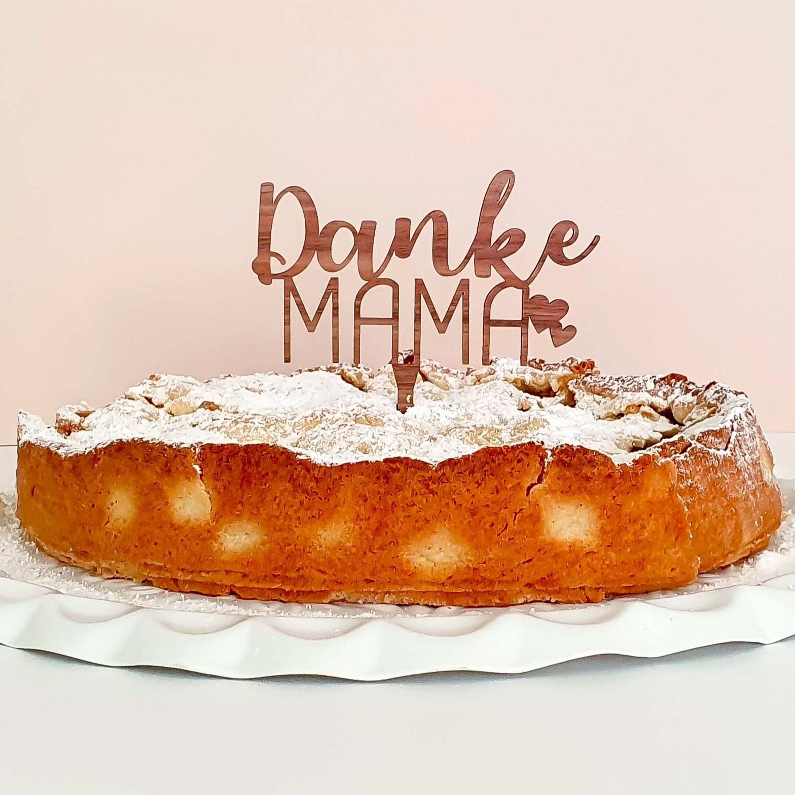 Cake Topper Muttertag - Danke Mama Tortendeko - Suzu Papers