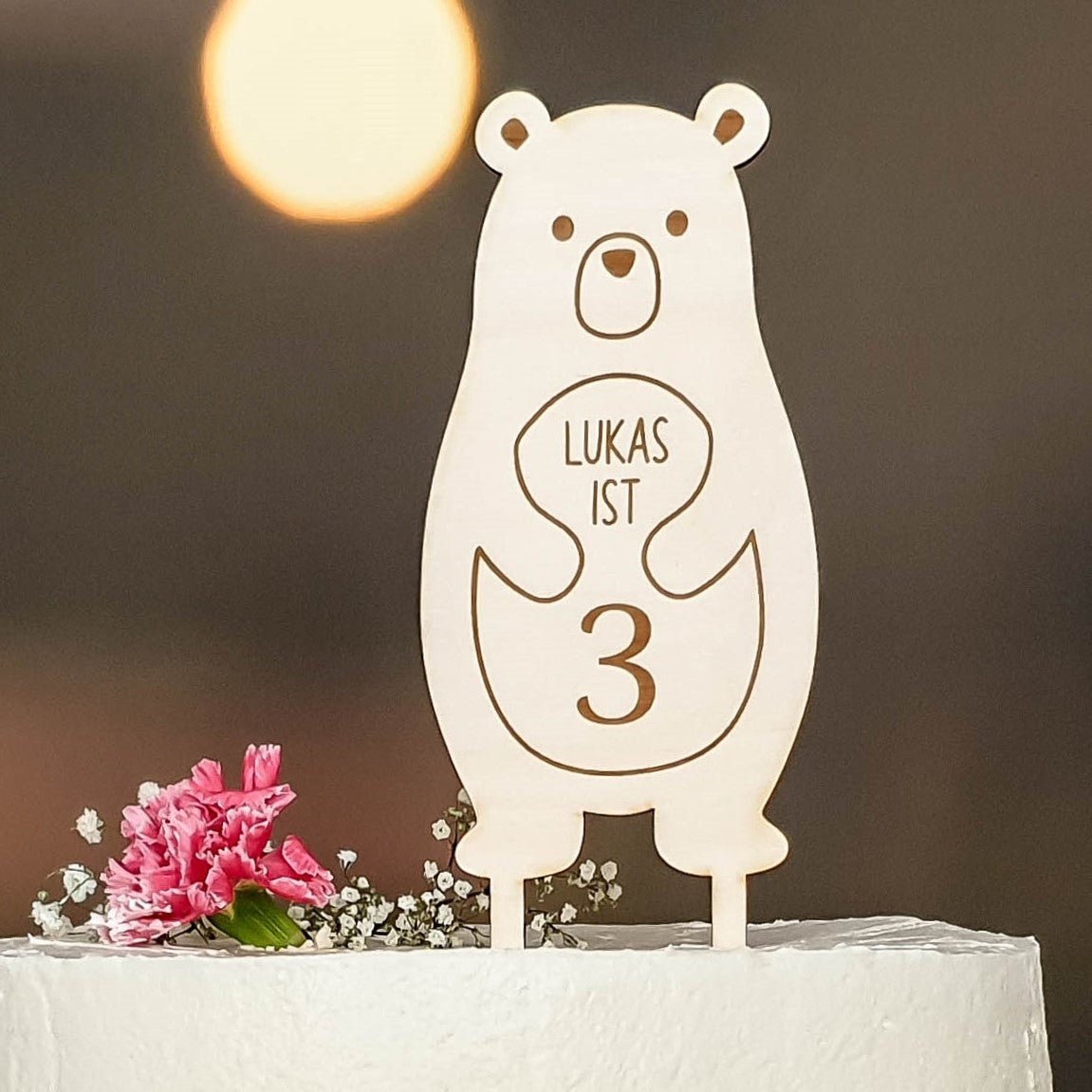 24 Bär Cupcake Topper – 4 Verschiedene Motive, Je 6 Stück – Ideale Deko Für Babyparty, Kindergeburtstag & Gender Reveal