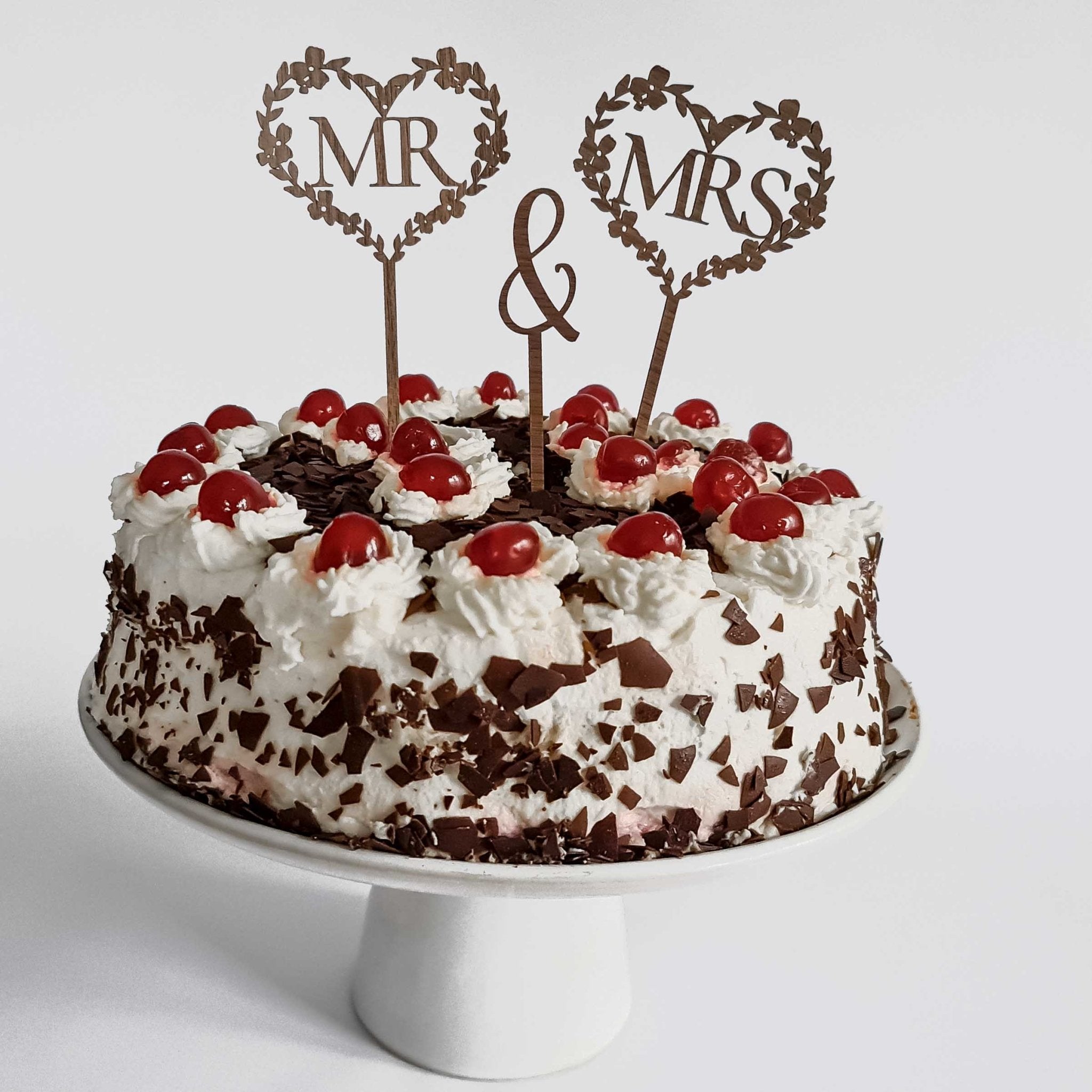 Cake Topper Mr & Mrs Herzen - Suzu Papers
