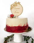  Cake Topper personalisiert Hochzeit - Suzu Papers
