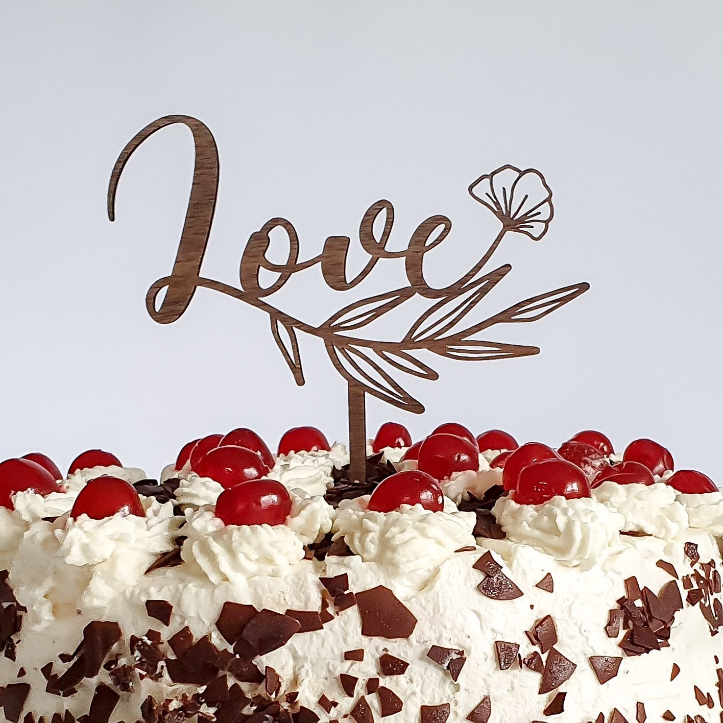 Cake Topper LOVE - Suzu Papers