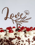 Cake Topper LOVE - Suzu Papers