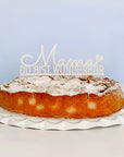 Cake Topper Mama du bist wunderbar - Suzu Papers