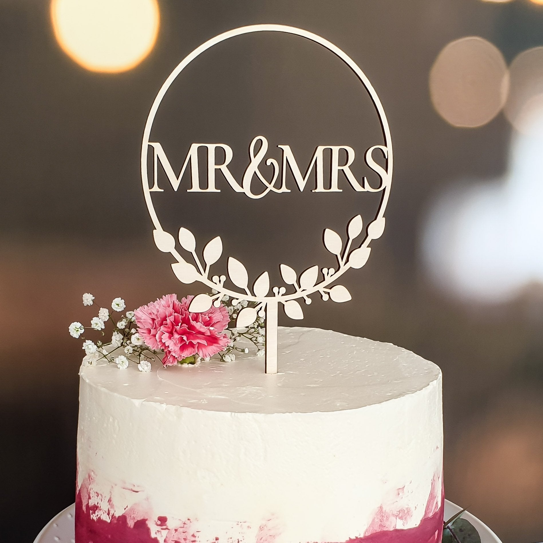 Cake Topper Mr&Mrs - Suzu Papers