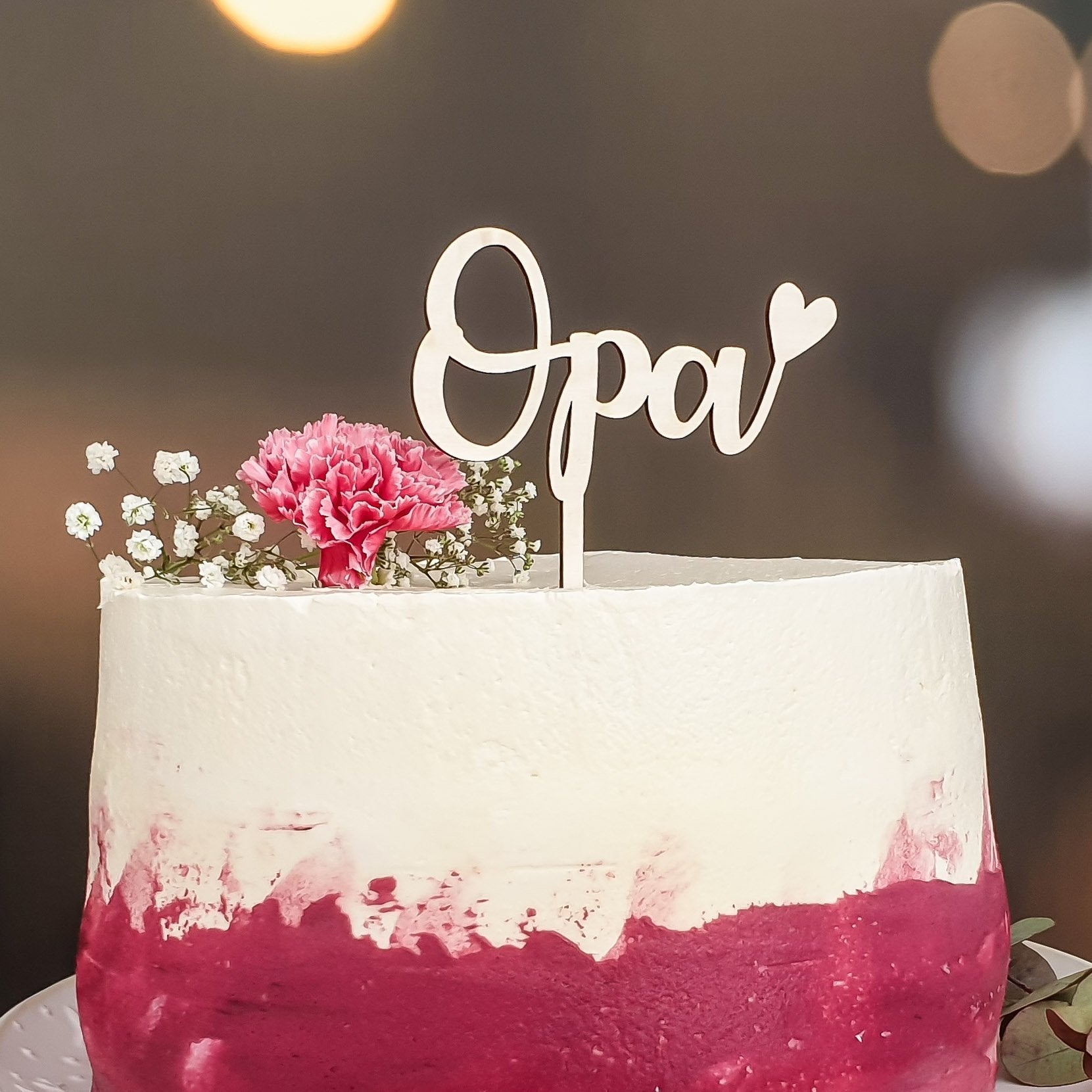 Cake Topper Opa - Suzu Papers
