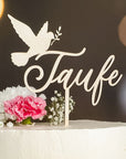 Cake Topper Taube - Suzu Papers