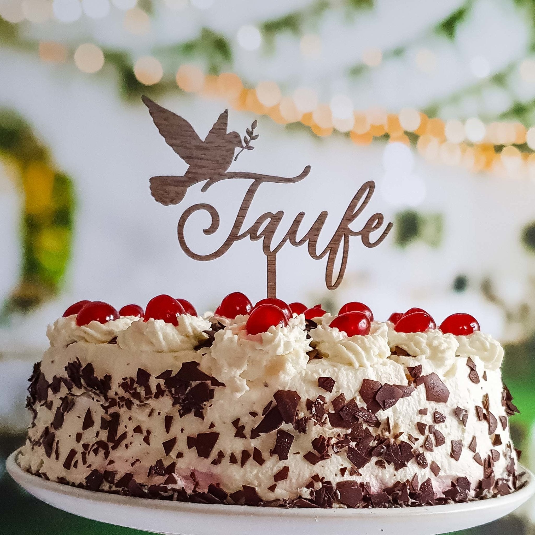Cake Topper Taube - Suzu Papers