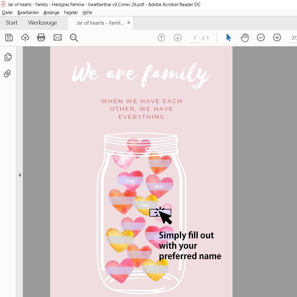 DIY Familienposter Family - Suzu Papers