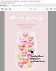 DIY Familienposter Family - Suzu Papers
