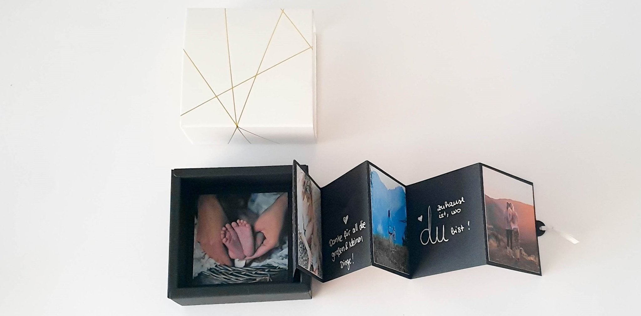 DIY Fotoalbum Geschenkbox Happy Birthday - Suzu Papers