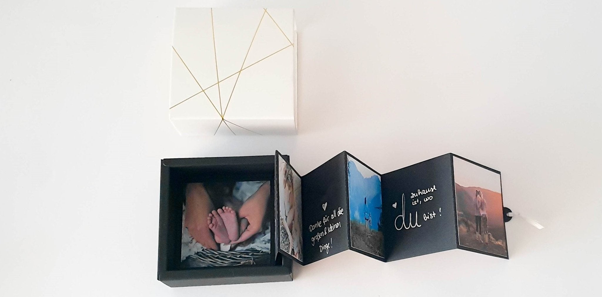 DIY Fotoalbum Geschenkbox Valentine's Day - Suzu Papers