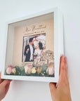 Brautstrauß Bilderrahmen zum Brautstrauß aufbewahren - Suzu Papers