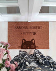 Personalisierte Fußmatte Katze - Suzu Papers