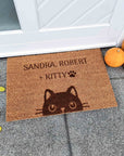 Personalisierte Fußmatte Katze - Suzu Papers