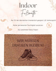 Fußmatte Schuhe ausziehen - Suzu Papers