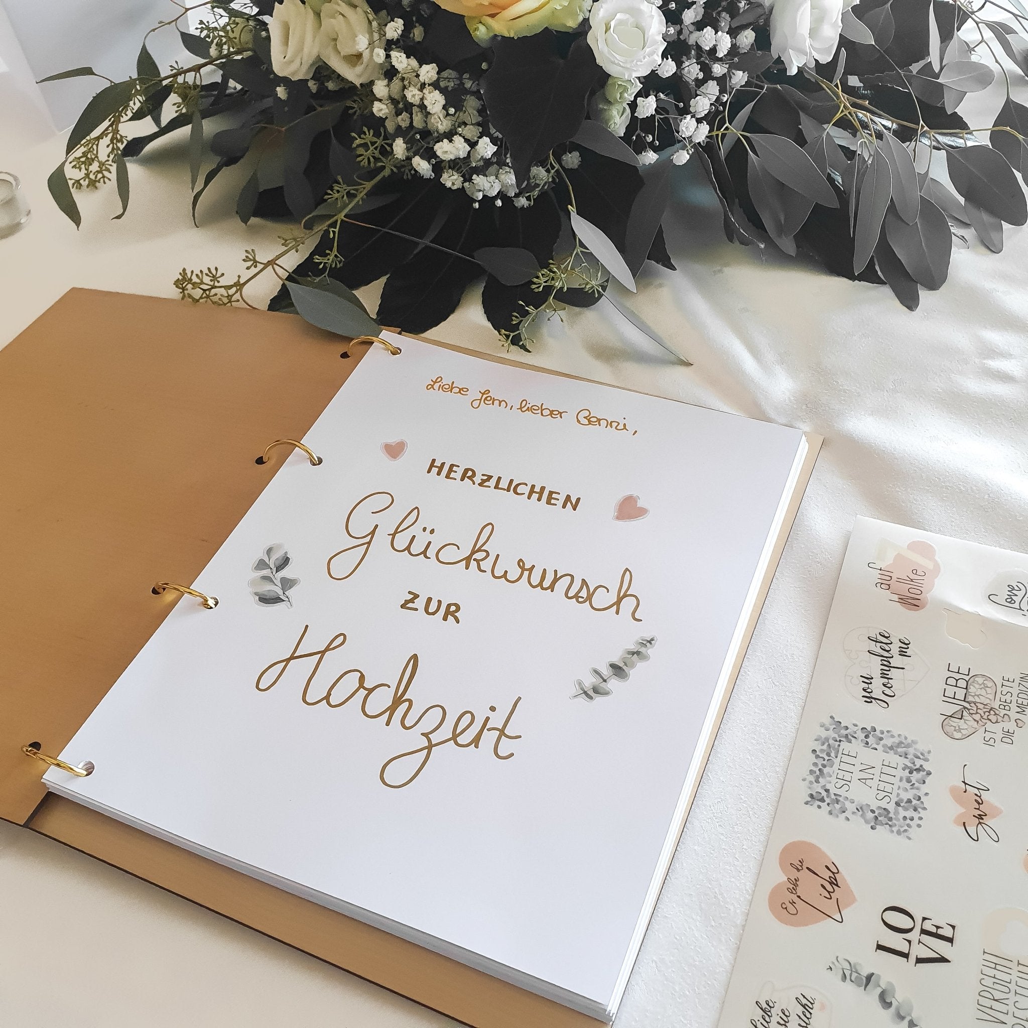 Gästebuch Hochzeit Holz - Suzu Papers