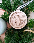 Weihnachtsgeschenk Schwangere – Besondere Weihnachtskugeln aus Holz - Suzu Papers